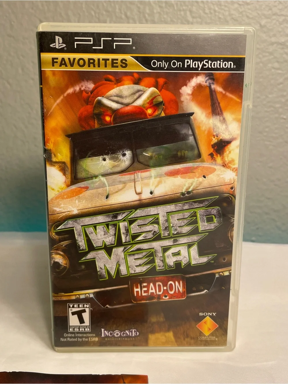 Twisted Metal: Head-On (Sony PSP, 2005) Tested & Works Complete CIB Videogame
